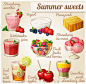 卡通手绘食物食品水果菜蛋糕甜品饮料图标EPS矢量素材-淘宝网