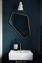 #FD Home#简约加设计感超强的浴室镜子 ​​​​