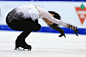 Yuzuru Hanyu of Japan skates during the men's free program on day two at the ISU GP 2013 Skate Canada International at Harbour Station on October 26...