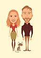 Cartoon Wedding Gifts on Behance