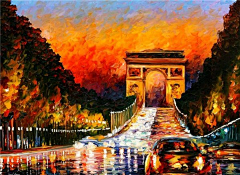 明明明明c采集到Leonid Afremov作品集