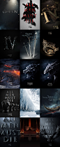 Game of thrones keyarts : Some unexpected prints for Game of Thrones for seasons 3 and 4.