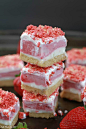 Strawberry Shortcake Ice Cream Bars | Life Made Sweeter