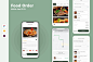 食品订单移动应用App UI Kit Food Order Mobile App Ul Kit