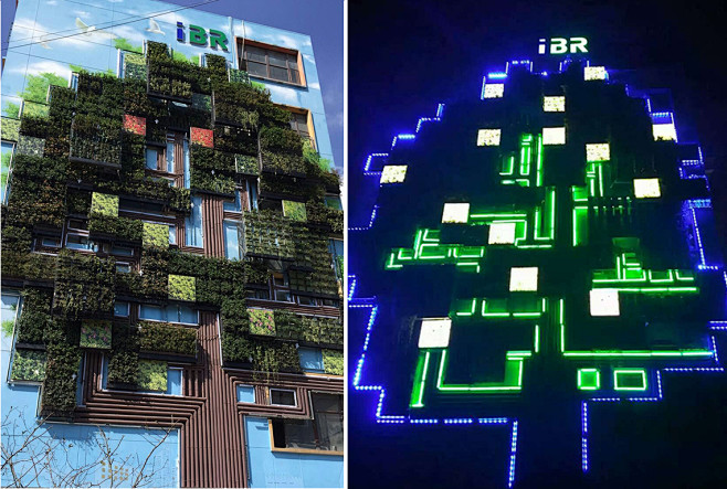 绿色生态建筑 垂直绿化 立体绿化 创意建...