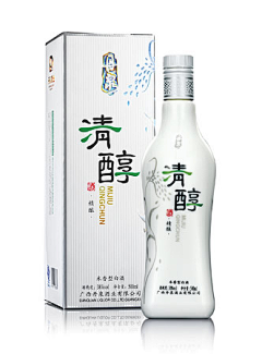 折翼的飞蝶儿采集到酒包装设计