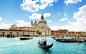 architecture boats Venice Italy cathedral lakes blue skies - Wallpaper (#2741283) / Wallbase.cc