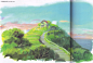 吉卜力《悬崖上的金鱼公主》背景设计手稿|Ghibli | 动画那些事