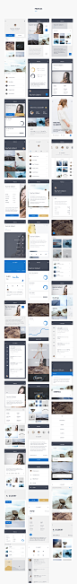 Thunder UI Kit : Highly polished mobile UI Kit