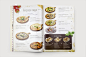 Pesto Cafe Menu : Design of a menu for an Italian restaurant "Pesto Cafe" placed in Moscow. The menu is like a magazine that shows dishes, information about the recipes of Italian cuisine and Italian traditions.Made for G-sign agency. Photos of 