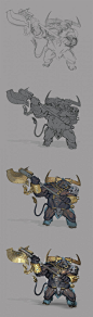 Beastmen Boss 2 Step by Step #采集大赛#