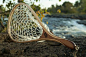 NEW Wood Fly Fishing Net By "BENT FLY FISHING"