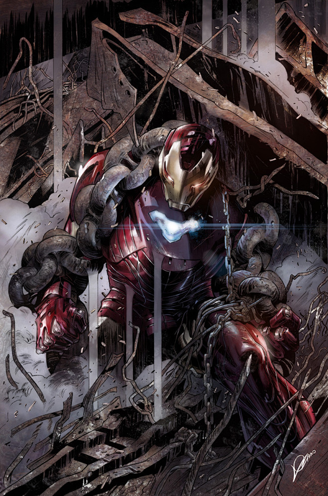 Iron Man #2 (cover)!...