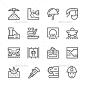 设置行矿业——人造物体对象的图标Set Line Icons of Mining - Man-made objects Objects爆炸、商业、洞穴、煤炭、能源、爆炸、工厂、燃料、黄金、锤子,头盔,图标,工业、工业、线、矿山、矿工,矿物,采矿、矿石,轮廓,选择,幻灯片,采石场,集,车站,象征,科技,电车,工作 blast, business, cave, coal, energy, explosion, factory, fuel, gold, hammer, helmet, icon, industr