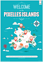 Pixelles Islands on Behance