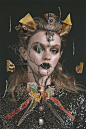 Tree of life : Tree of life, a fashion collaboration with photographer Jarred Stedman and makeup artist Chereine Waddel for Australian fashion magazine Laud #10! Theme of this issue was Alchemy. The main inspiration for these collages came from the Kabbal