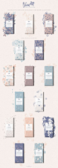 Bloom Floral Pattern Collection by The Paper Town on @creativemarket