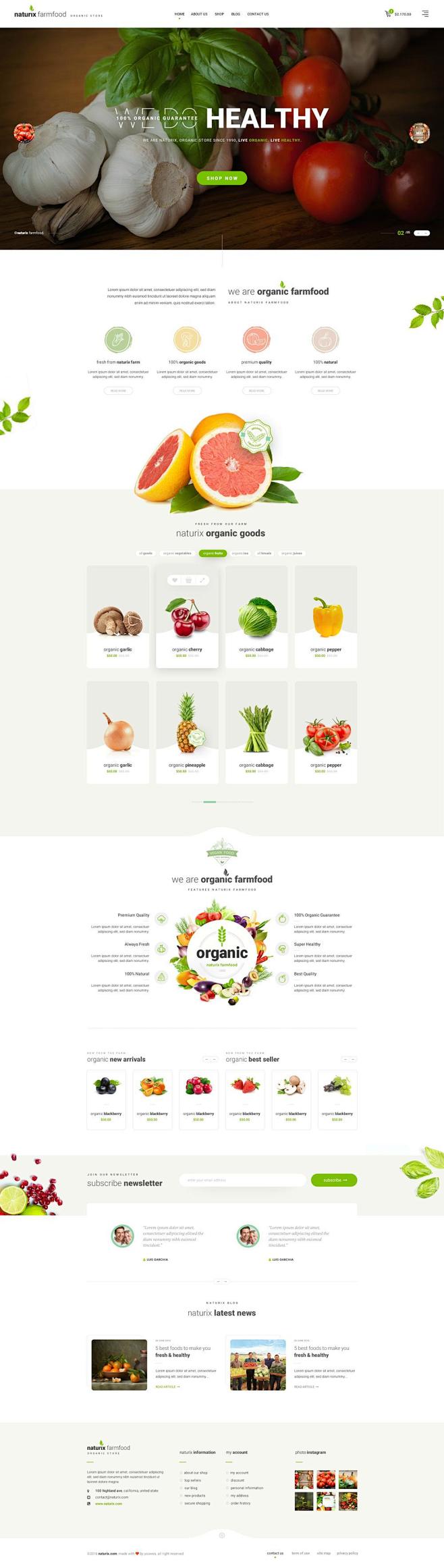 生鲜水果蔬菜类电商官网设计 结合产品配色...