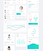 Datta - Dashboard UI Kit : 130+ beautiful components for prototyping, design & developing amazing dashboard apps.Exclusive and modern Dashboard UI Kit with over 130 custom designed components is perfect match for your next dashboard app.Based on card