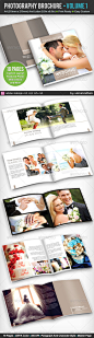 婚纱摄影画册 婚礼画册Photography PhotoBook Brochure | Volume 1 - Portfolio Brochures