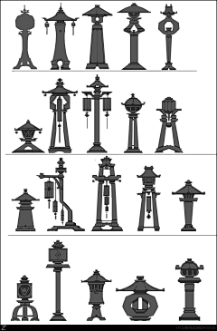 羽狸采集到素描（场景）