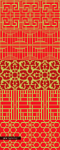 [美工云]-Vectorial-Pattern-中国新春春节民族风底纹图案EPS矢量文件：