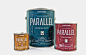  Parallel Gallery Paint Collection (Student Project) :    Designer: Tuan Huynh  School: Fort Hays State University  Country: United States    Parallel Gallery Paint is a paint supply brand named ...