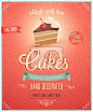 Vintage Cakes Poster._Yestone