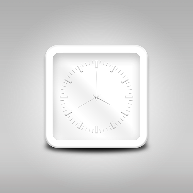拟物化时钟icon图标