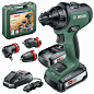 Bosch AdvancedDrill 18 Set Trapano a Batteria, Sistema da 18 V, 1 Batteria, 3 accessori, in Valigetta: Amazon.it: Fai da te