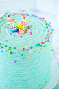 Birthday Medley Layer Cake from Sweetapolita