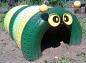 Build a beautiful playground in the garden with old car tires! | Creative Idees And Solutions: 