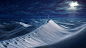ID-951938-高清晰被雪覆盖的沙漠壁纸高清大图