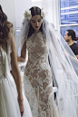 Lace x Naeem Khan Bridal detail