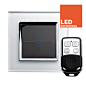 RTS2020DL LED Dimmer Touch & Remote Light Switch 1 Gang White: 