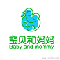 宝贝和妈妈Logo设计