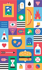 icons by tyler dale, via Behance