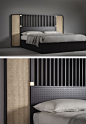 Bringing their highly architectural approach to the world of furniture for the first time, Storagemilano – the architecture and design studio founded by Barbara Ghidoni, Marco Donati and Michele Pasini – has created the stunning OTTOW headboard, featuring