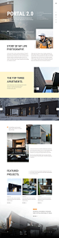 地产建筑类网页的12款设计案例