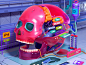 Robot Skull