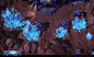 Rocks and crystals, Michael vicente - Orb : Some rocks and crystals I made for the starcraft map in heroes of the storm.