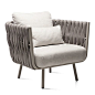 TOSCA LOUNGE CHAIR - JANUS et Cie: 