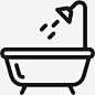 淋浴洗澡清洁图标_88ICON https://88icon.com 淋浴 洗澡 清洁 热 放松 肥皂 湿 酒店线图标