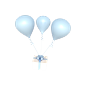 千库网_C4D立体装饰气球浪漫礼品气球@Moregvey