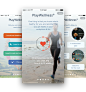 PlayWellness iPhone app : PlayWellness fitness app for iPhone