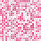 Seamless Pink Mosaic Tile Background Pattern