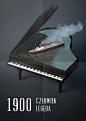 波兰设计师Karol Rogoz电影海报 《海上钢琴师》