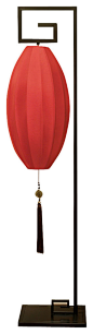 Hanging Palace Floor Lantern - asian - Floor Lamps - China Furniture and Arts