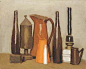 乔治·莫兰迪（Giorgio Morandi ，1890-1964）生于意大利波洛尼亚，是意大利著名的版画家、油画家。青年时考入波伦亚艺术学院，曾经长期在这所学院担任美术教师，教授版画课程。莫兰迪既推崇早期文艺复兴大师的作品，也对此后各种流派的大胆探索有着强烈共鸣。
哥特弗莱德-勃姆在他的《乔治-莫兰迪的艺术观念》一文中写道：莫兰迪在他的“形而上”时期借用了这一异质，他着迷于塞尚对想象、构成和创造的拒绝。 以上哥特弗莱德-勃姆的这段文字，对理解莫兰迪的绘画十分重要。