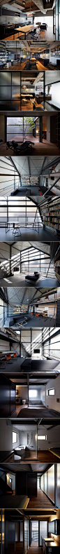 日本设计公司keiji ashizawa design，轻工业风格的Loft公寓。